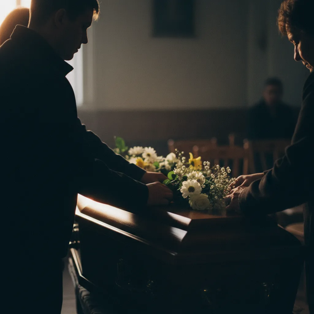 A quiet, anonymous act of kindness — help given without anyone knowing who gave it.